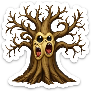 screaming trees sticker