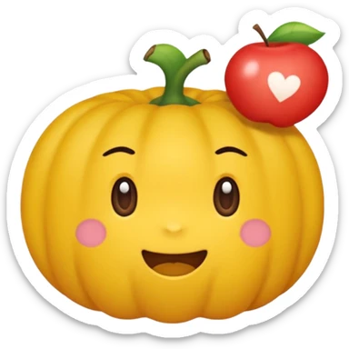 파스텔 톤의 하트 sticker