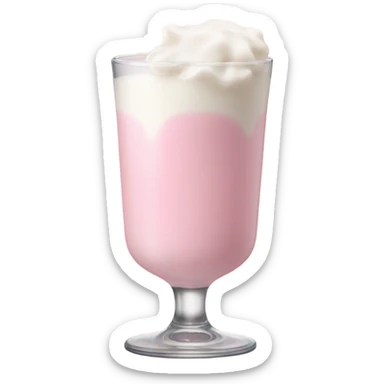 Pink milk sticker
