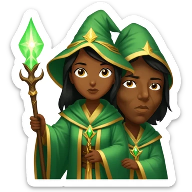 Verdant Wizard sticker