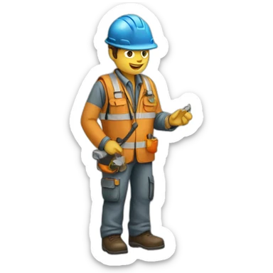 geologist profession sticker