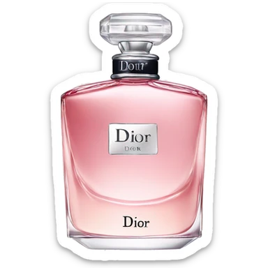 Dior perfume sticker
