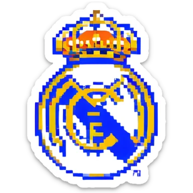 Real Madrid logo sticker