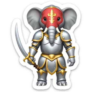ELEPHENT KNIGHT sticker