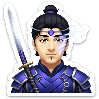 Mystic Samurai sticker