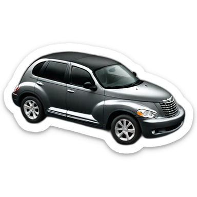 Chrysler pt cruiser negro sticker