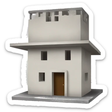 ghana square buildng sticker