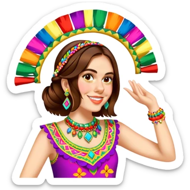 Fiesta Reveler sticker
