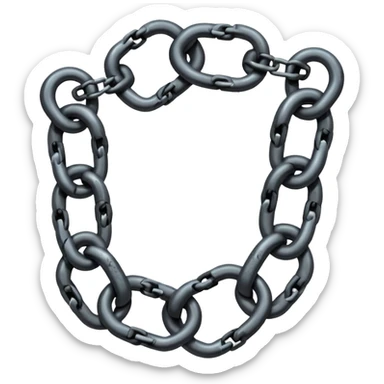 The chains are broken sticker