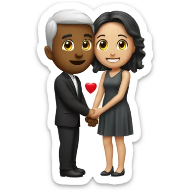 Love proposal to lover sticker