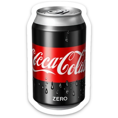 Coca cola Zero in lattina
 sticker