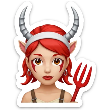 Anjo diabo sticker