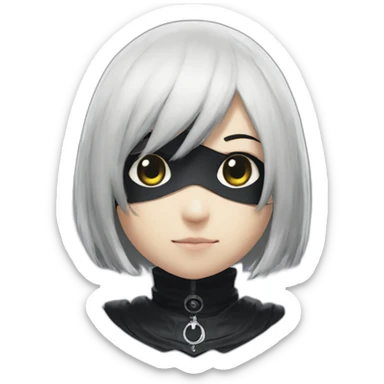 nier automata 2B sticker