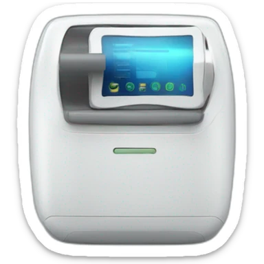 futuristic pocket environment scanner sticker