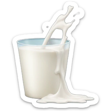 Spilled milk sticker