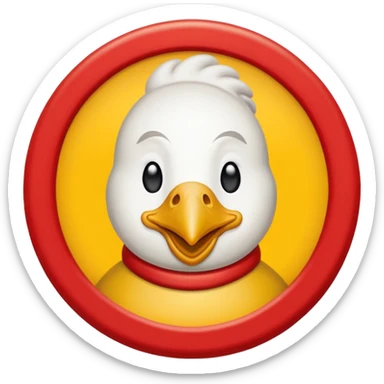 gerar emojs Gerente Los Pollos Hermanos logo em volta escrito sticker