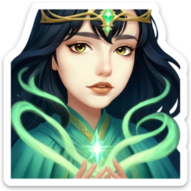 Celestial Sage sticker