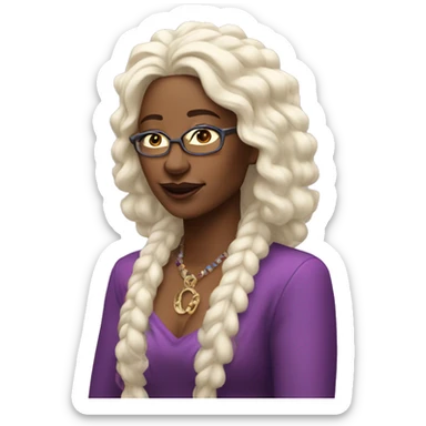 12th dimensional diva of highest vibration sticker