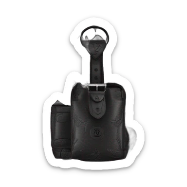 Louis Vuitton District PM Monogram Eclipse sticker