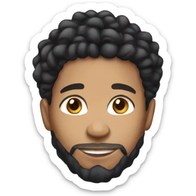 Lightskin with loc sticker