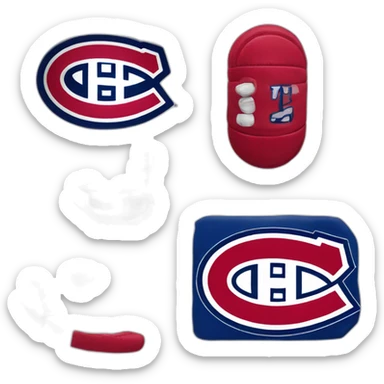 montreal canadiens logo sticker