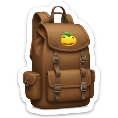 Backpack sticker