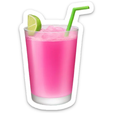 pink drink  sticker