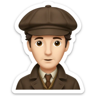 sherlock deerstlaker hat sticker