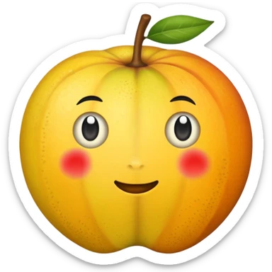 fruit seed sticker