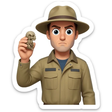 archaelogist sticker