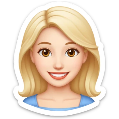 Feminine women sticker