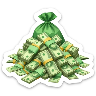 PERDER DINERO sticker