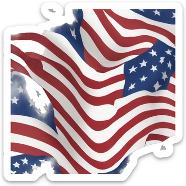 Flag: United States Emoji sticker