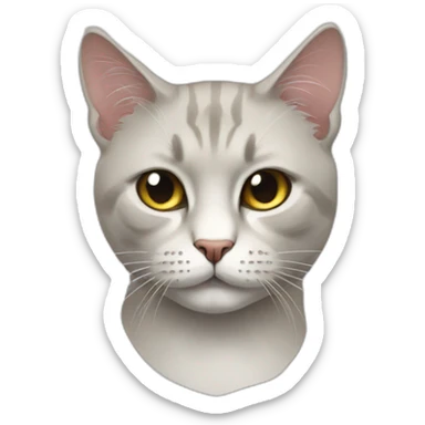 Cat Russia mafia sticker