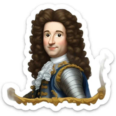 Louis XIV sticker