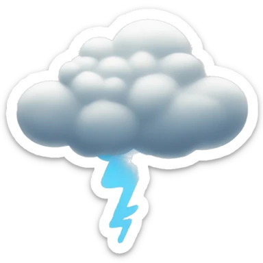 clouds sticker