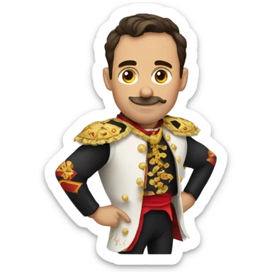 spanish bullfighter sticker