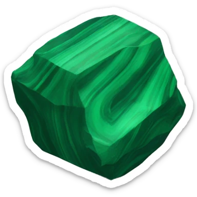 Malachite sticker