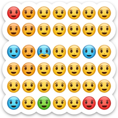 Emoji ios 18 sticker