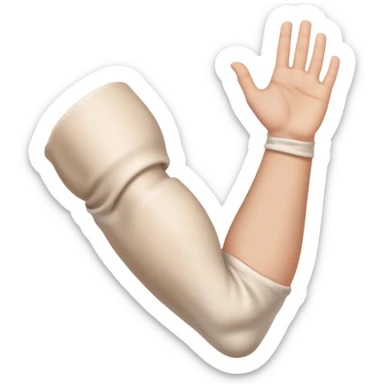 Arm in cast sticker