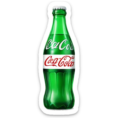 coca-cola bottle sticker