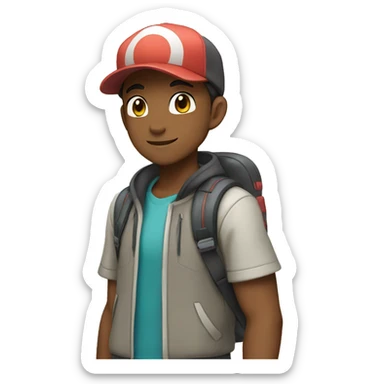 pokemon trainer sticker