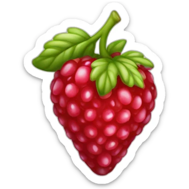 fraise framboise myrtille sticker