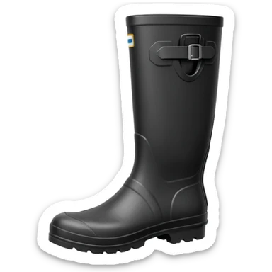 men’s rubber boots sticker