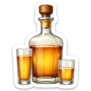 Bottle of Tequila sticker