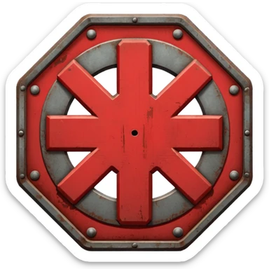 No Entry Symbol sticker