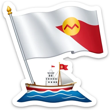 Isle of portland flag sticker