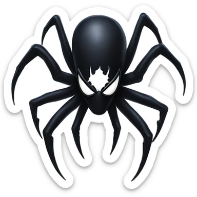 Spider man symbiote  sticker