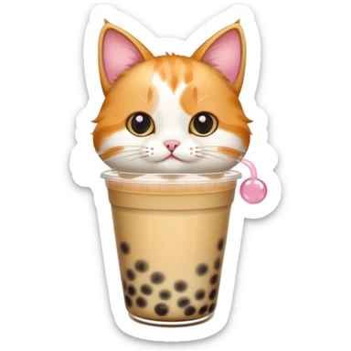 🧋🐈 sticker