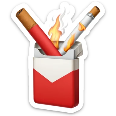 cigarette marlboro sticker